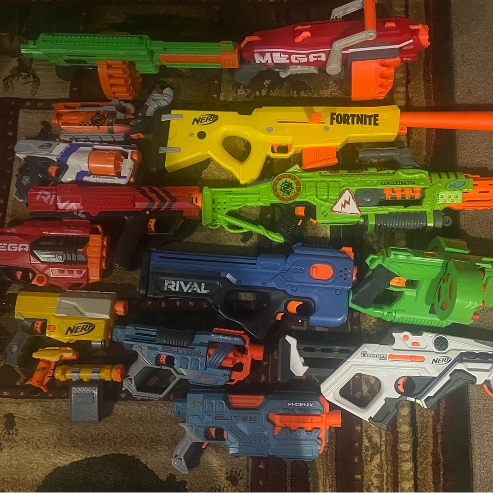Nerf Gun Lot
